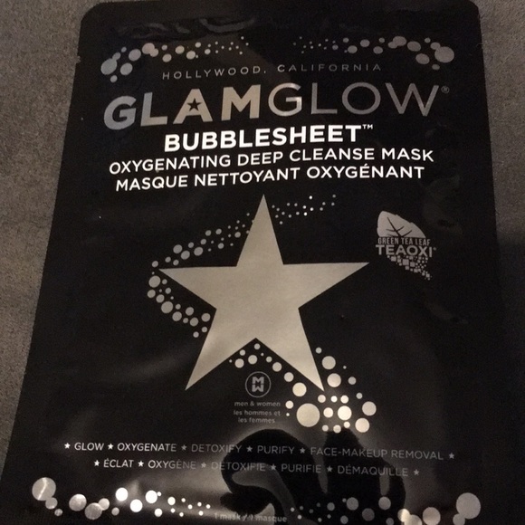 GLAMGLOW Other - GLAMGLOW BUBBLE SHEET 1 mask